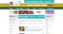 Desktop Screenshot of findschoolworkshops.com